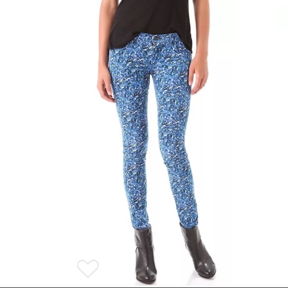 rag & bone Denim - Rag & Bone Corduroy Astor Print Jeans 30